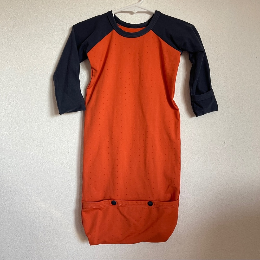 New Steel Sweet pocket sleeper seek sack gown Sz 3-6 mo